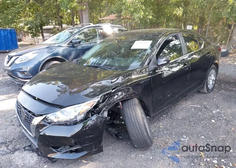 2021 Nissan Sentra S Xtronic Cvt from USA, damaged, VIN 3N1AB8BVXMY295533